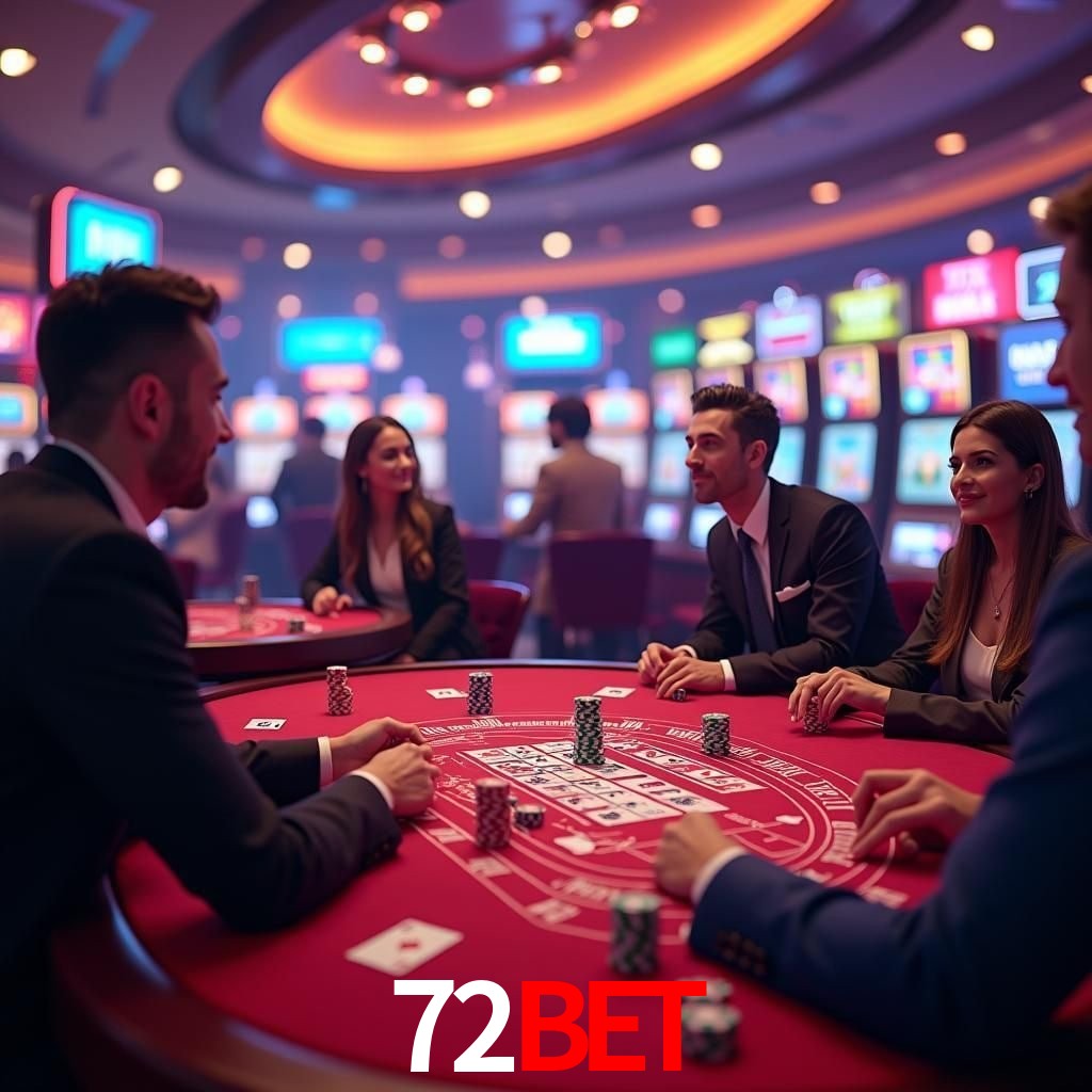 A Experiência Imersiva dos Cassinos Ao Vivo no 72bet